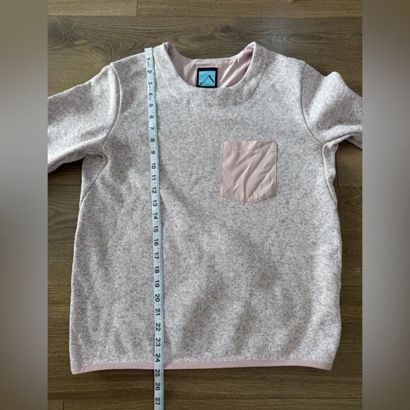 Iceberg Outerwear Heathered Knit Long Sleeve Sweatshirt With Pocket Size Medium - Picture 10 of 10